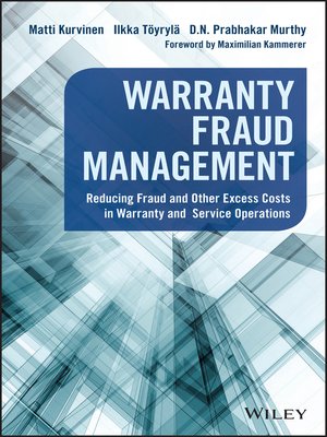 cover image of Warranty Fraud Management